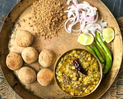 Rajasthani Dal Bati Churma Recipe | Dhaba Style recipe