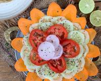Classic Indian Sliced Salad Recipe