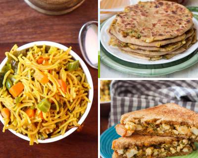 Kids Lunch Box Menu Plan-Spiced Kumbh Pulao, Palak Paneer Bhurji  & More