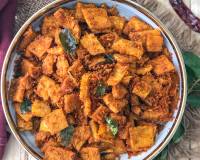 Kalyana Veetu Senai Curry Recipe - South Indian Spicy Roasted Yam