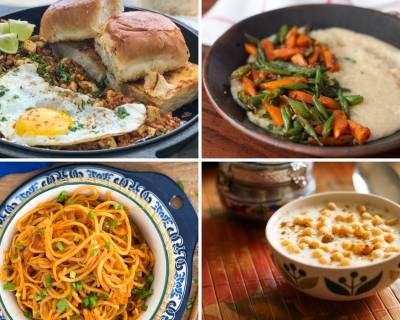 Weekly Recipes For Beginners - Anda Ghotala, Schezwan Noodles And Much More
