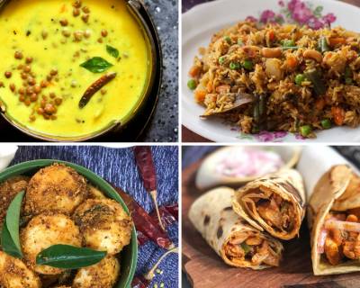Weekly Meal Plan - Kale Chane Ki Kadhi, Methi Malai Matar And Much More
