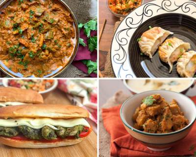 Weekly Meal Plan - Basil Pesto Chicken Sandwich, Hariyali Pav Bhaji And Much More