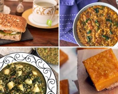 Weekly Meal Plan - Sambar Rice, Rajasthani Kala Chana Kadhi And Much More