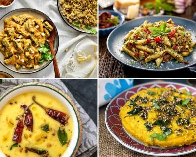 Weekly Meal Plan - Masoor Dal Gassi, Nutty Aloo Paratha And Much More
