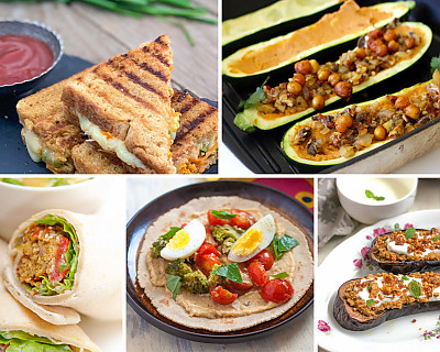 9 Delicious Ways to Eat Hummus | Vegetarian Recipes Using Hummus
