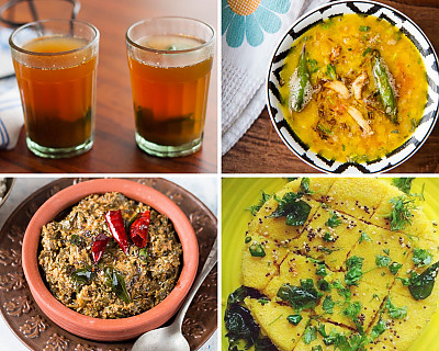 Weekly Meal Plan - Immune Booster Tulsi Kashyama, Quinoa Idli, Masala Waffles, and More Dhaba Style Dal Palak, 