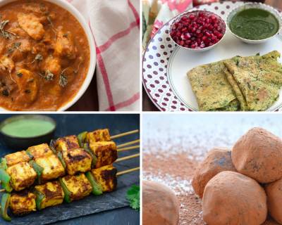 Weekly Meal Plan - Palak Pappu, Baby Corn Butter Masala, Mughlai Paratha, Spinach Open Toast, and More