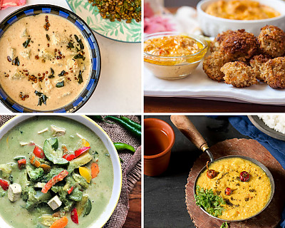 Weekly Meal Plan - Thai Green Curry, KFC Style Chicken, Palak Raita, and More