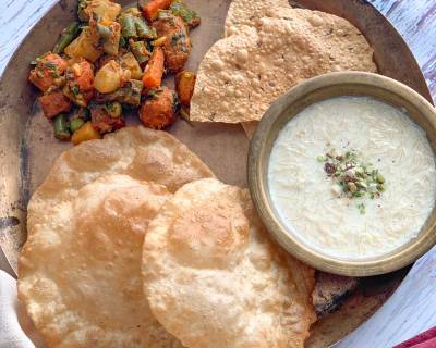 Make This Special Sindhi Meal For Your Family - Puri, Kheerni & Satsaagi 