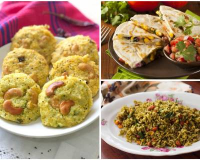Kids Lunch Box Menu Plan-Healthy Vegetable Paratha Rolls, Broccoli Rava Idli & More