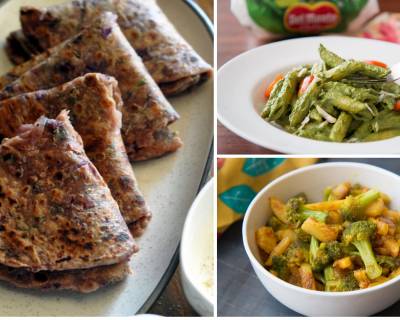 Office Lunch Box Menu Plan-Cabbage and Methi Paratha, Nellikai Chitranna & More