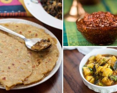 5 Thepla, Shaak & Achar Meal Ideas For Lunch Or Dinner 
