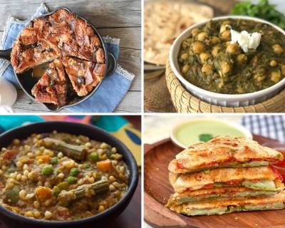 Weekly Meal Plan - Sarson Chole Ka Saag, Bisi Bele Bath And Much More