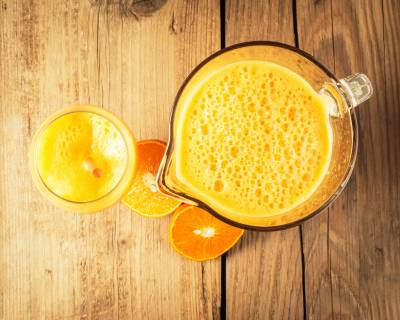 Homemade Fresh Orange Juice Recipe
