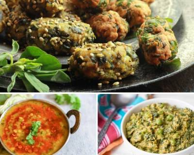 9 Methi (Fenugreek Leaves) Recipes You Should Try For Your Everyday Meals