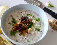Curd Rice Style Overnight Oats Recipe