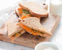 Cream Cheese Carrot Raisin Sandwich Recipe