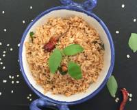 Ulundogorai - Spicy Urad Dal flavoured Rice (for Prashad & Naivedyam) Recipe