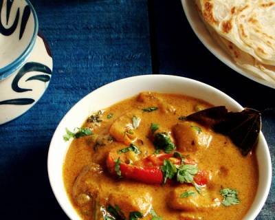 हैदराबादी शाही मिक्स्ड वेजिटेबल करी रेसिपी - Hyderabadi Shahi Mixed Vegetable Curry (Recipe In Hindi)