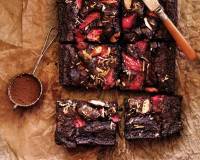 Strawberry Brownie Bars Recipe