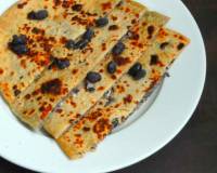 Vegan Black Beans Stuffed Paratha Recipe