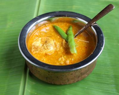गोअन एग ड्राप करी रेसिपी - Goan Egg Drop Curry (Recipe In Hindi)