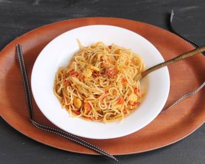 Mixed Vegetable Spaghetti Pasta Recipe
