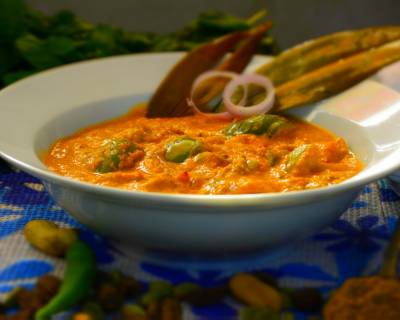 शिमला मिर्च मसाला रेसिपी - Capsicum Masala Gravy (Recipe In Hindi)