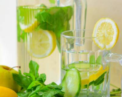 Lemon Cucumber Detox Water Recipe