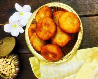 Suji Manda Pitha/Sweetened Coconut Stuffed Semolina Dumplings Recipe