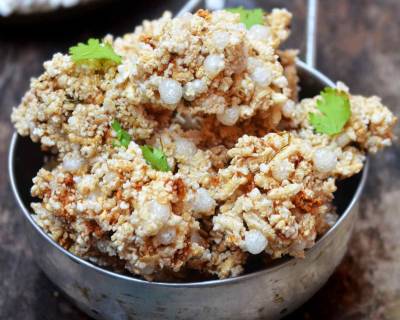 Karnataka Style Aralu Sandige Recipe - Puffed Paddy Fryums