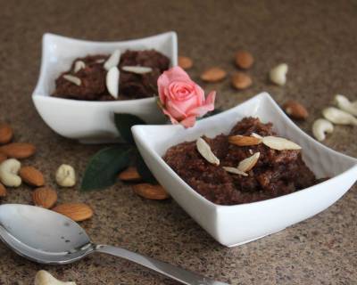 Chocolate And Semolina Halwa Recipe