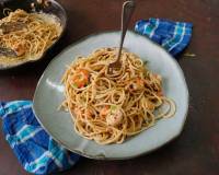 Garlic Shrimp Linguine Pasta Recipe