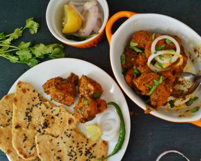 Tandoori Style Soya Chaap Curry Recipe