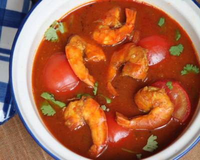 Chettinad Prawn Curry Recipe
