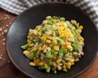Sweet Corn & Avarakkai Sundal Recipe