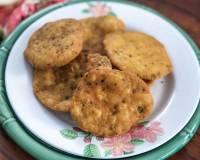 Traditional Mathri Recipe - North Indian Savoury Cracker Recipe