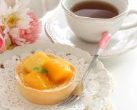 Mango Mini Tart with Custard Recipe 