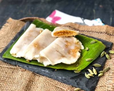Ella Ada Recipe-Steamed Rice Pancakes With Coconut & Jaggery Filling