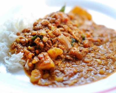 Hurali Saaru Recipe - Healthy Horse Gram and Coconut Curry