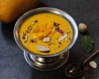 Mango Phirni Recipe - Mango Rice Pudding Recipe