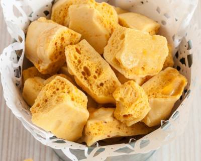 Honeycomb Toffee | Cinder Toffee Recipe