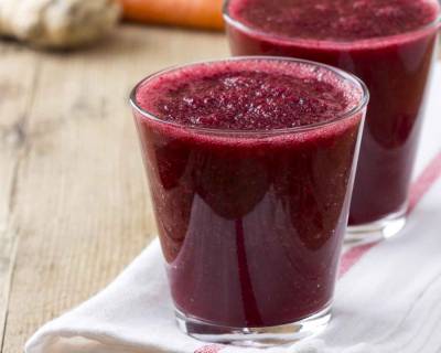 Beetroot Juice Recipe With Cucumber & Pineapple