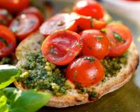 Broccoli Pesto Open Toast Recipe