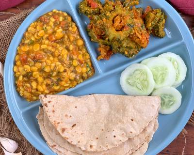 Taste A Flavorful Sindhi Diabetic Meal Of Tidali Dal, Karela Bhaji And Jowar Roti