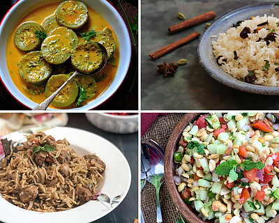 Weekly Meal Plan - No churn strawberry Ice cream, Millet fried rice, Carrot phirni, and More