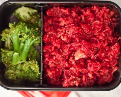Beetroot Rice with Broccoli | Kids Lunch Box Recipes