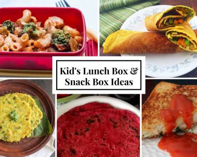 Weekly Lunch Box Recipes & Ideas from Grilled sandwich, Rava rotti to Chickpea crepe with salad and chutney and more