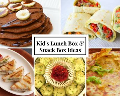 Weekly Lunch Box Recipes & Ideas from Ajwain Paratha, Kara Sevai, Vegetable Brown Rice, Tortilla Wraps & More